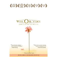 with one voice